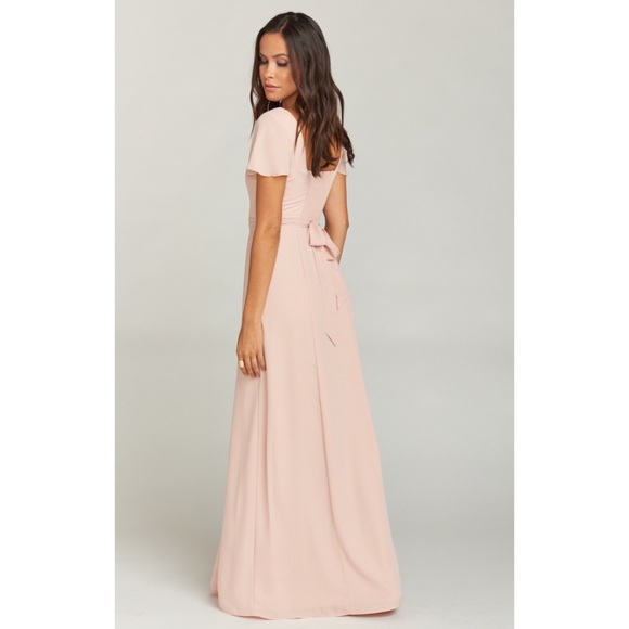 NWOT show me your mumu Marie dusty blush crisp - Picture 2 of 4